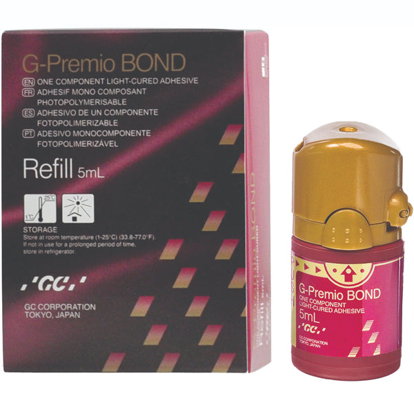 GC 12694 G-Premio BOND Light Cure Dental Adhesive Bonding Agent 5 mL Bottle GC 12694 G-Premio BOND Light Cure Dental Adhesive Bonding Agent 5 mL Bottle